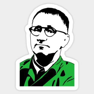 Bertolt Brecht Sticker